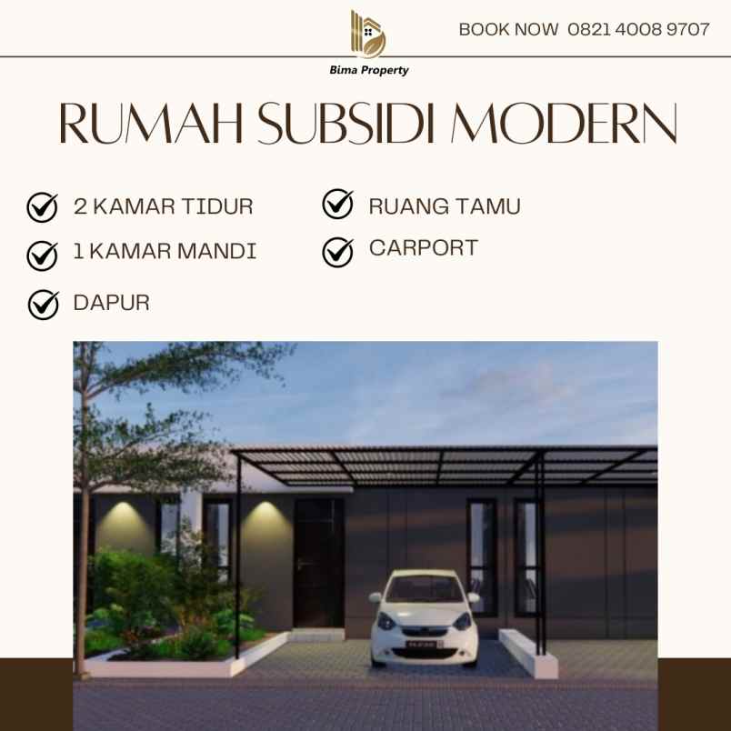 rumah subsidi aksata modern impian keluarga