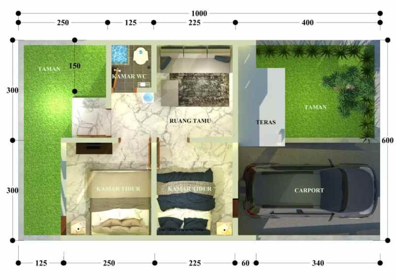 rumah subsidi murah dekat kota