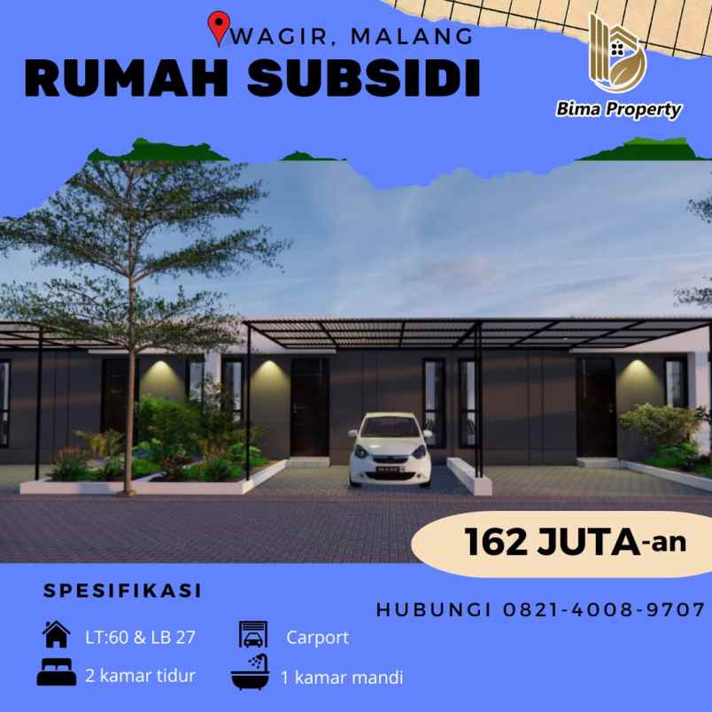 rumah subsidi siap huni di malang