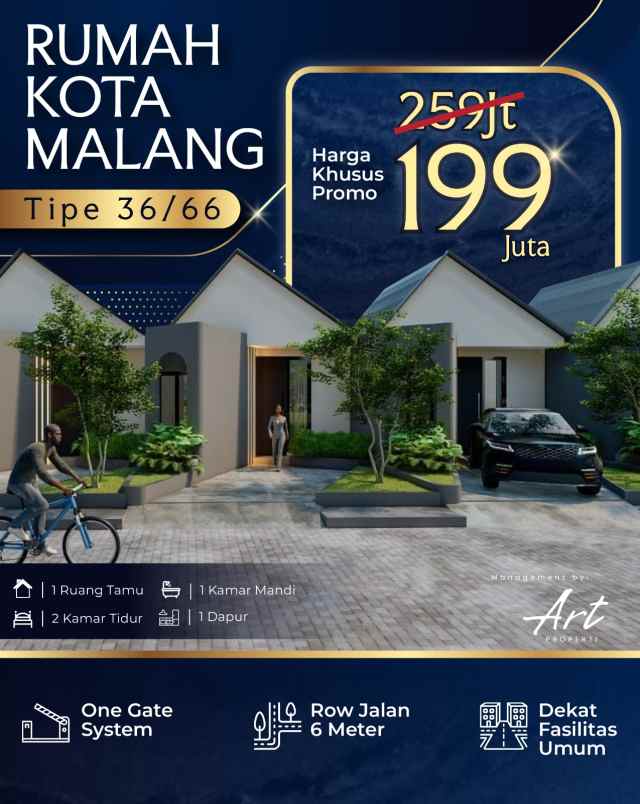 rumah urban tropis kota malang