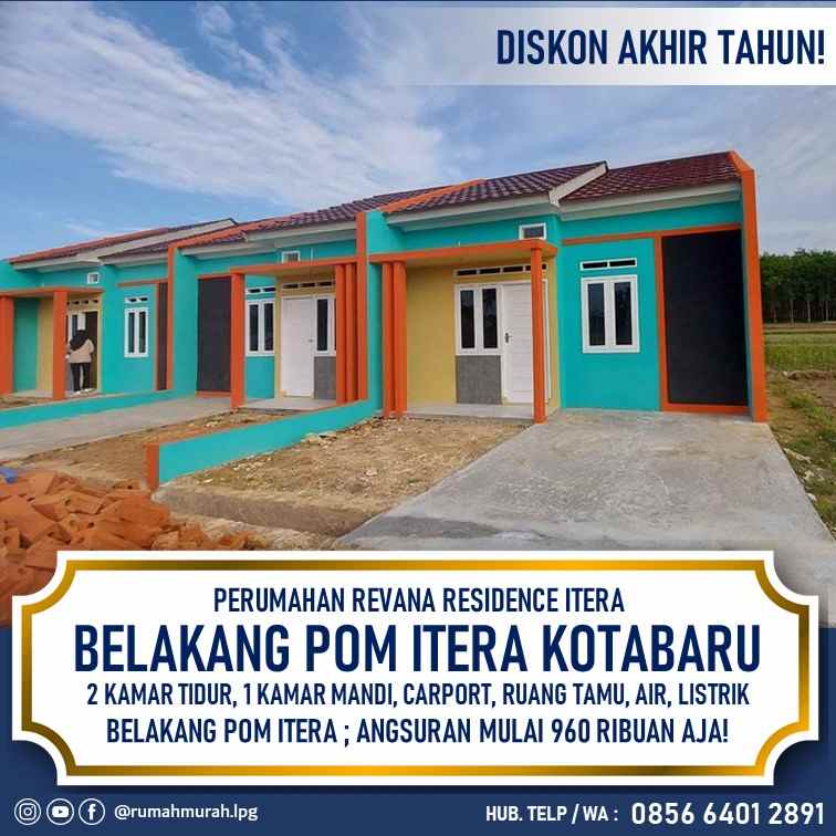 subsidi rumah belakang pom itera lampung