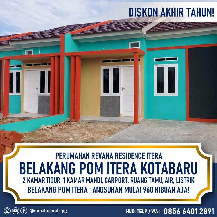 subsidi rumah belakang pom itera lampung