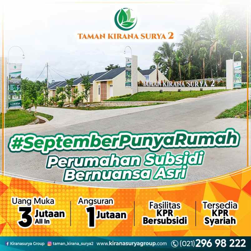 taman kirana surya 2 promo dp