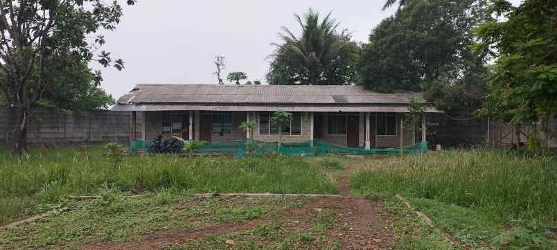 tanah 5637m2 jl raya cileungsi depan mekarsari bogor