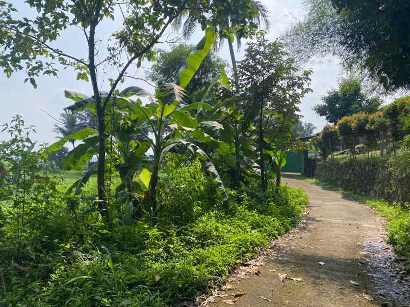 tanah best view rainbow gunung geulis bogor jawa barat