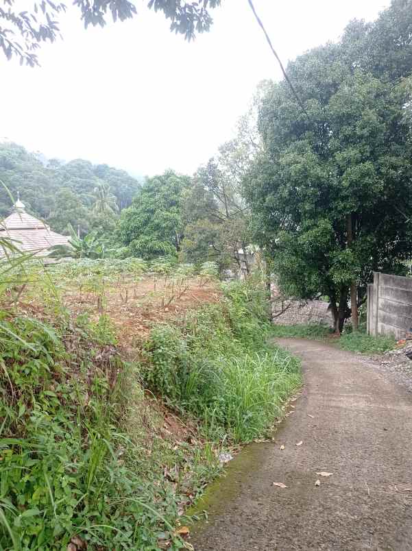 tanah best view rainbow gunung geulis bogor jawa barat