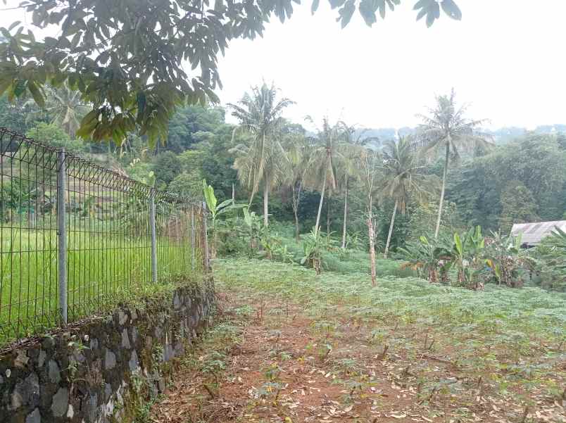 tanah best view rainbow gunung geulis bogor jawa barat