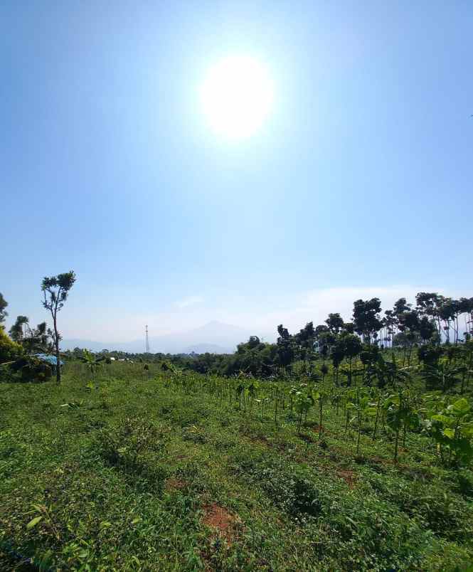 tanah diatas bukit di sumedang selatan luas 2 ha