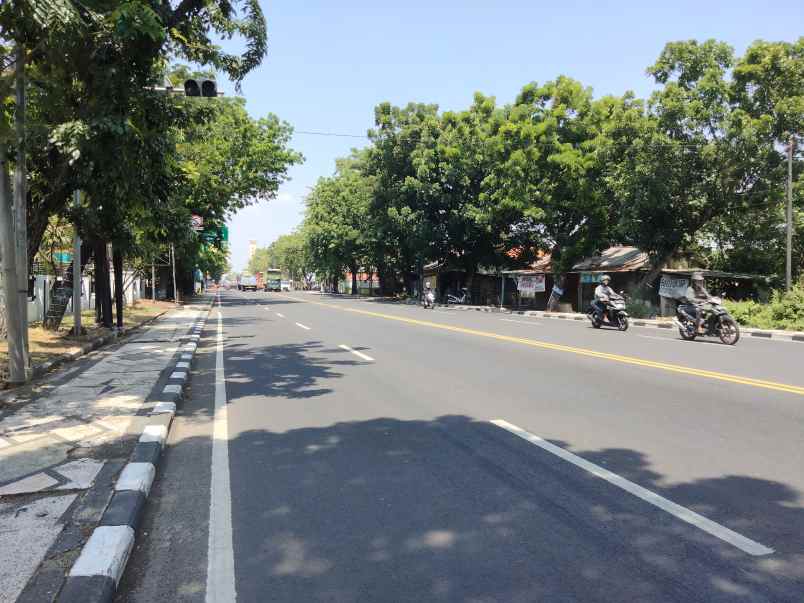 tanah jalan nasional lamongan zona perdagangan