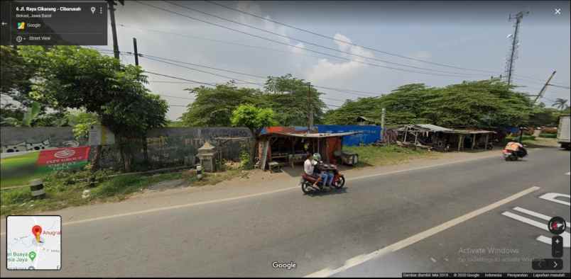 tanah jln raya cikarang