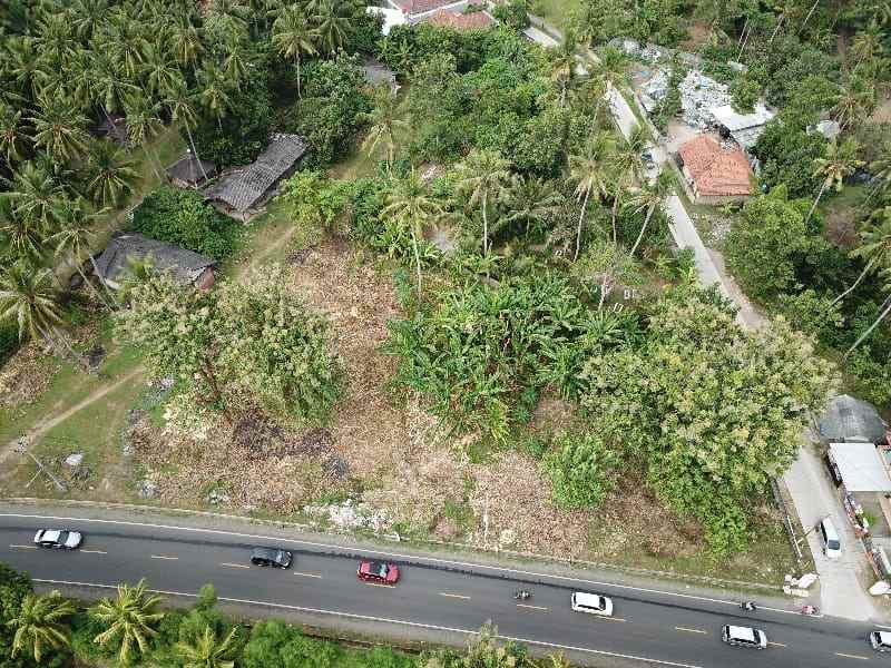 tanah kavling pinggir jalan raya