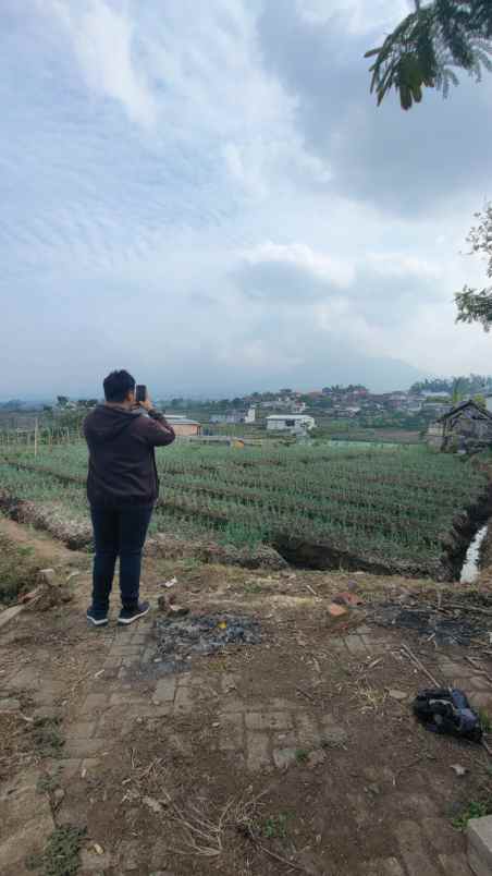 tanah luas murah view bagus pegunungan di kota batu