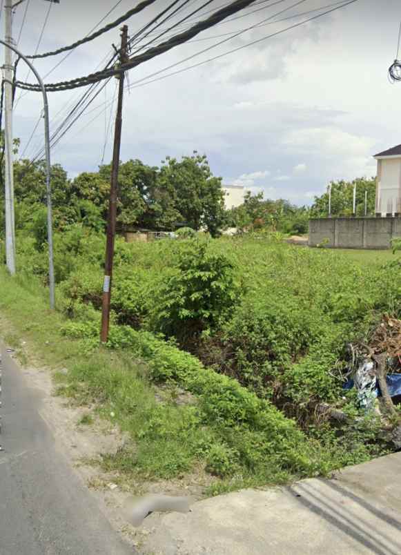 tanah pekarangan tepi jalan ramai di grogol skh