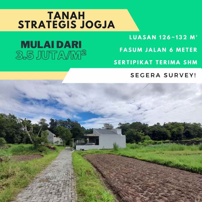 tanah strategis sekitar kaliurang surat shm