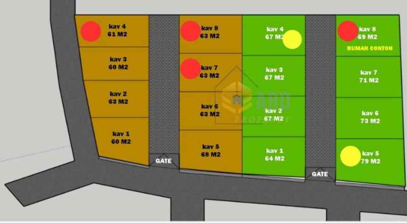 tanpa dp rumah baru dalam cluster di jatiasih bekasi