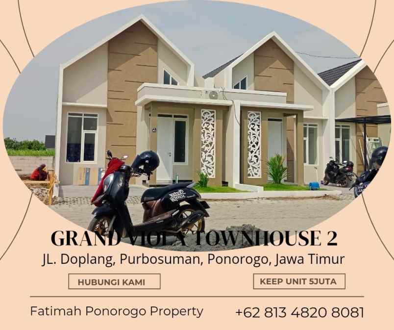 terlaris rumah satu lantai syariah di ponorogo