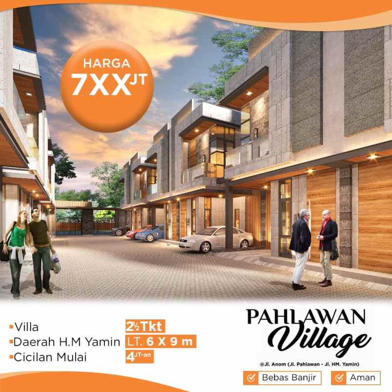 villa pahlawan village medan perjuangan