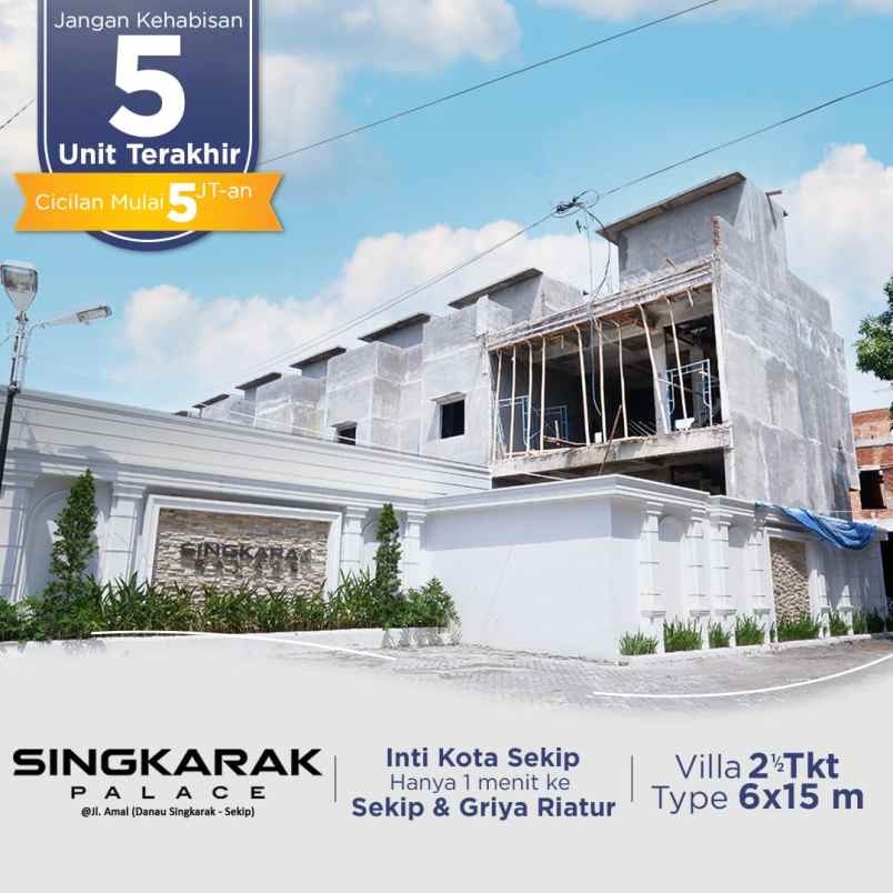 villa singkarak palace medan barat