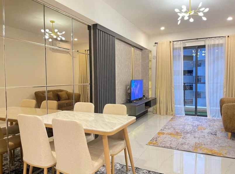 apartemen sky house bsd 3br furnished