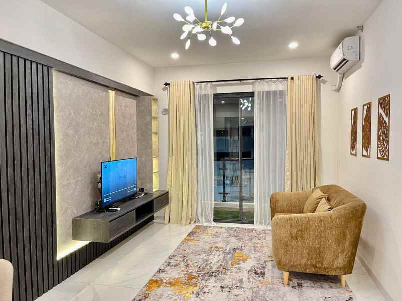 apartemen sky house bsd 3br furnished