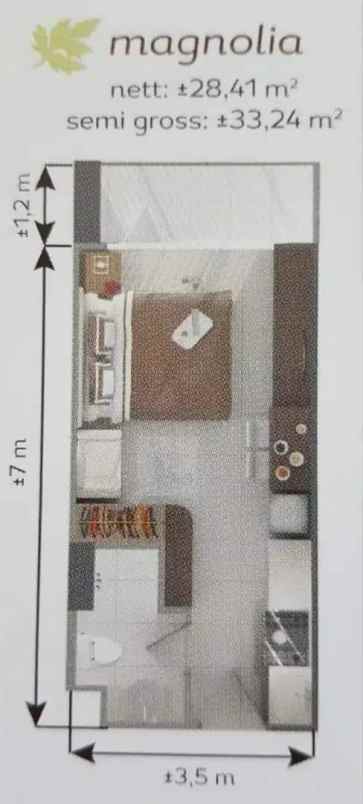 apartment gallery ciumbuleuit 3type studio bandung