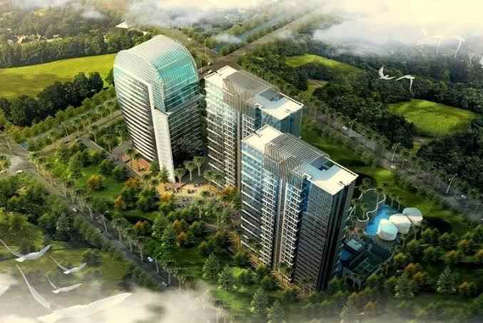dijual apartemen l avenue jakarta selatan corner unit