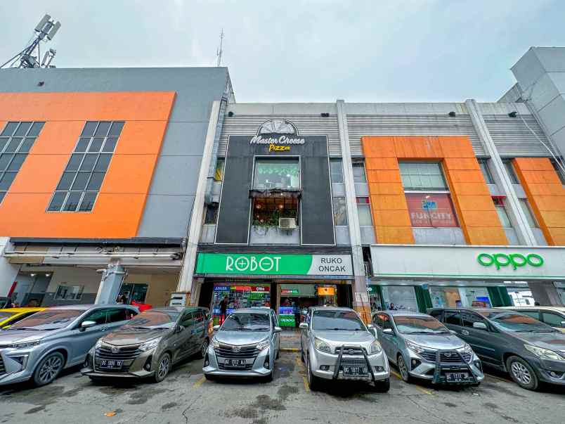 dijual ruko 2 unit di mall plembang square