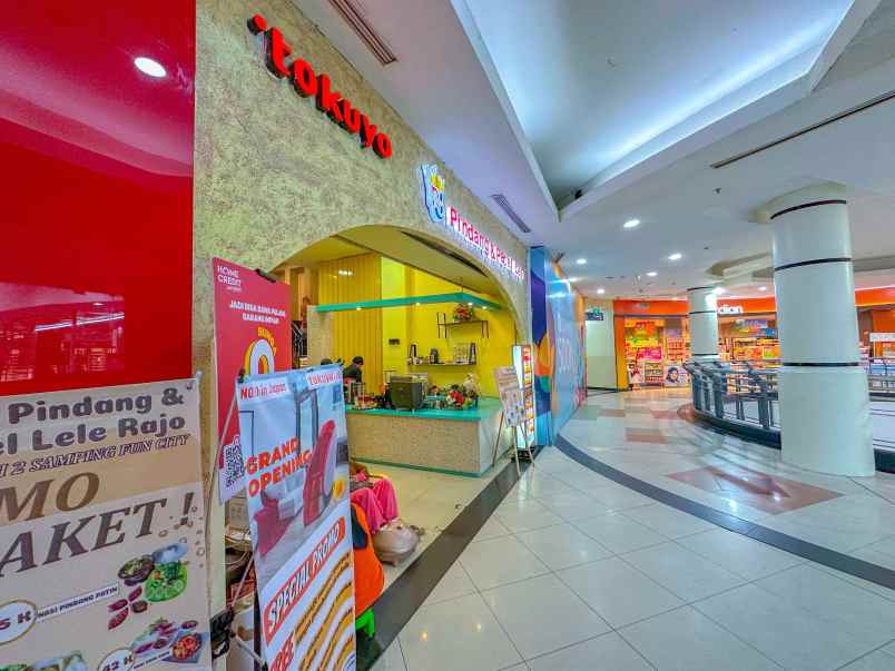 dijual ruko 2 unit di mall plembang square