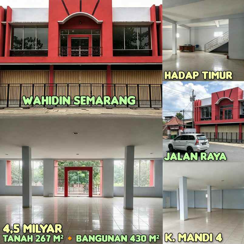 dijual ruko di wahidin candisari semarang