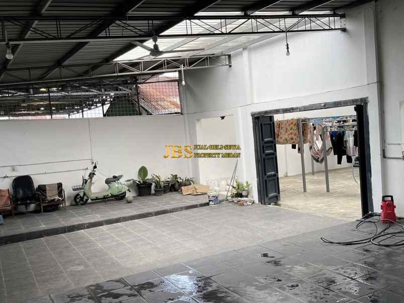 dijual ruko gudang kantor jalan bersama bandar selamat