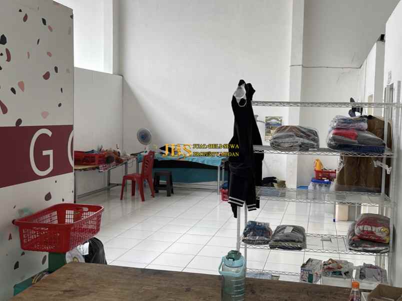 dijual ruko gudang kantor jalan bersama bandar selamat