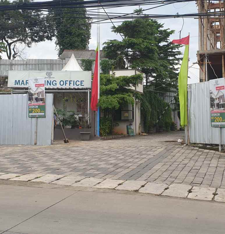 dijual ruko gudang kantor jalan radar auri cimanggis