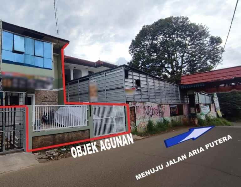 dijual ruko gudang kantor jalan suka damai kel sarua