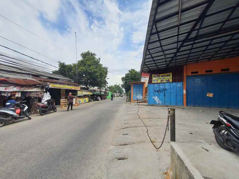 dijual ruko gudang kantor jl abdul wahab kedaung