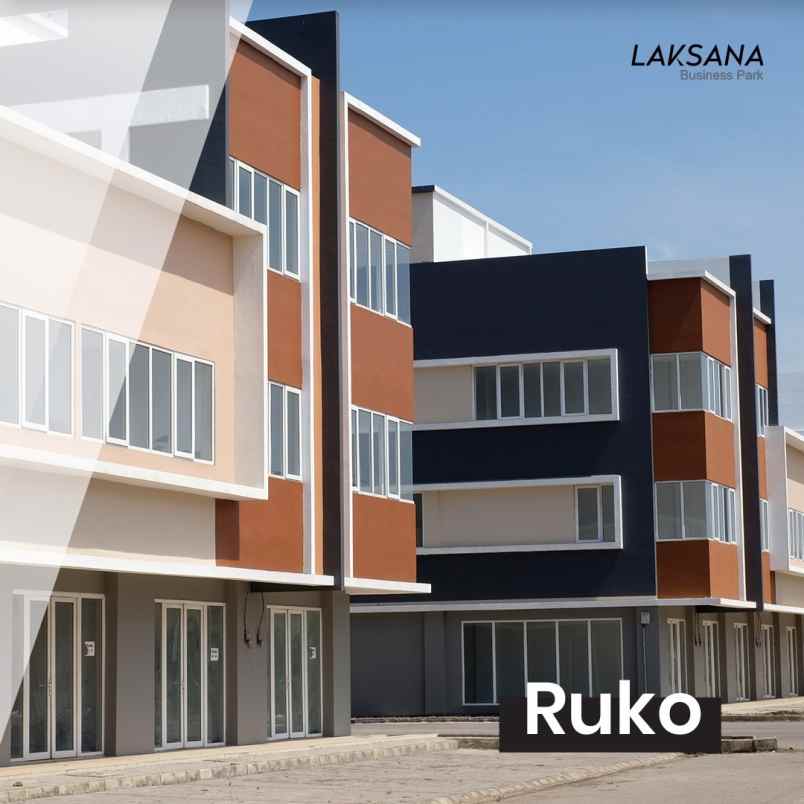 dijual ruko gudang kantor laksana