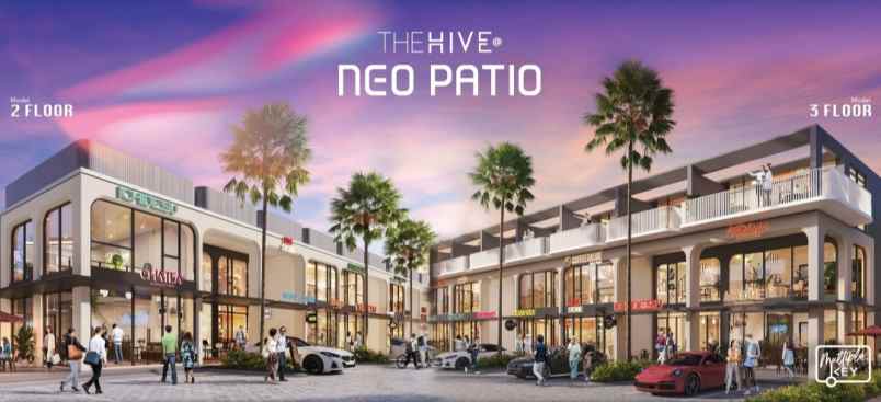 dijual ruko gudang kantor ruko the hive neo patio