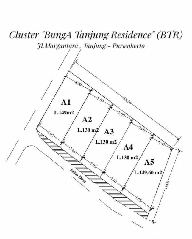 dijual ruko gudang kantor tanjung