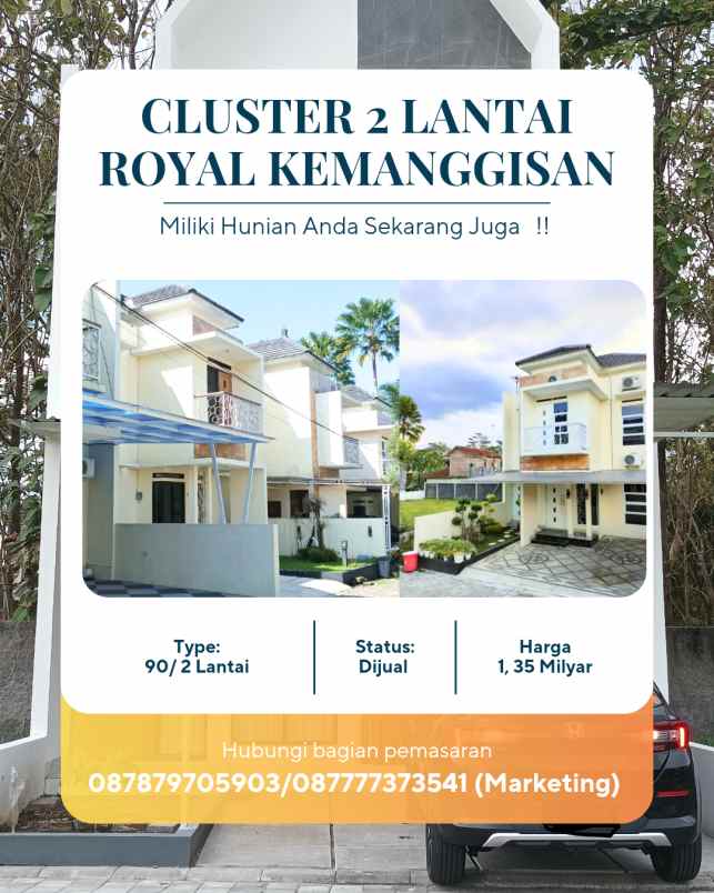 dijual rumah 2 lantai