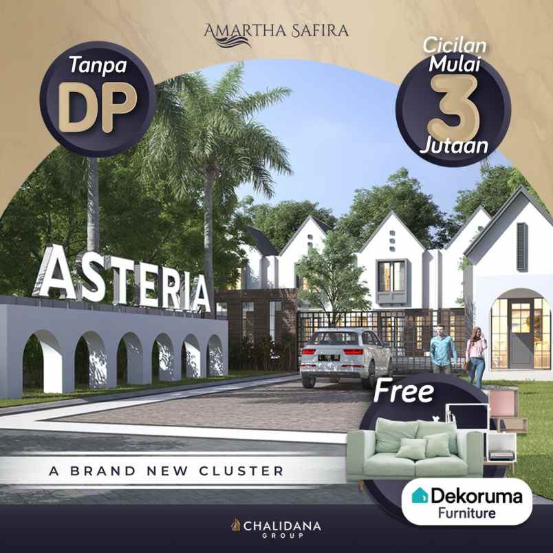 dijual rumah amartha safira asteria