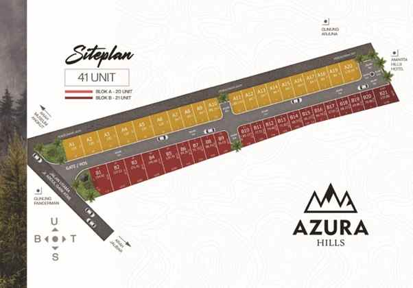 dijual rumah azura hills