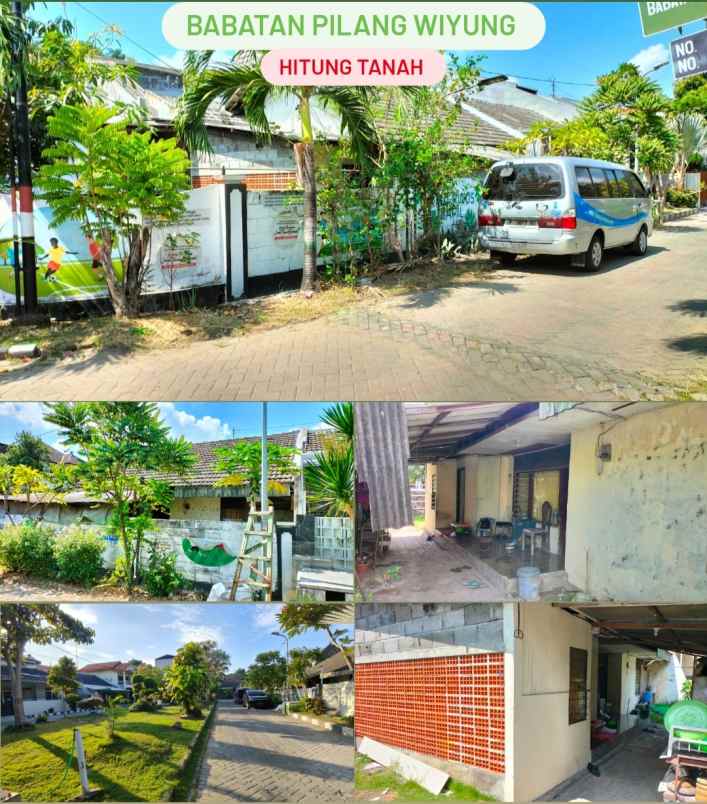 dijual rumah babatan pilang wiyung