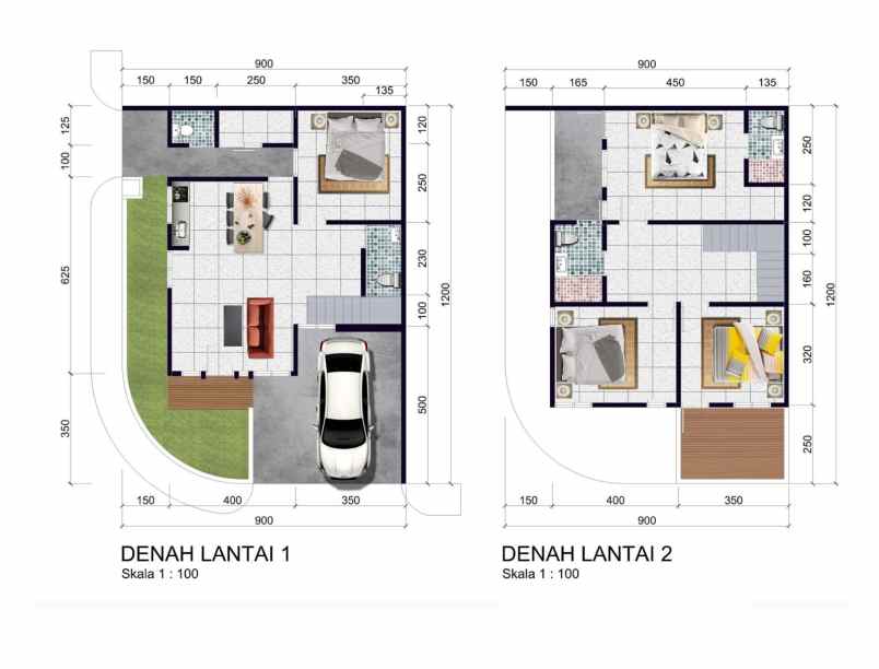 dijual rumah babatan pratama