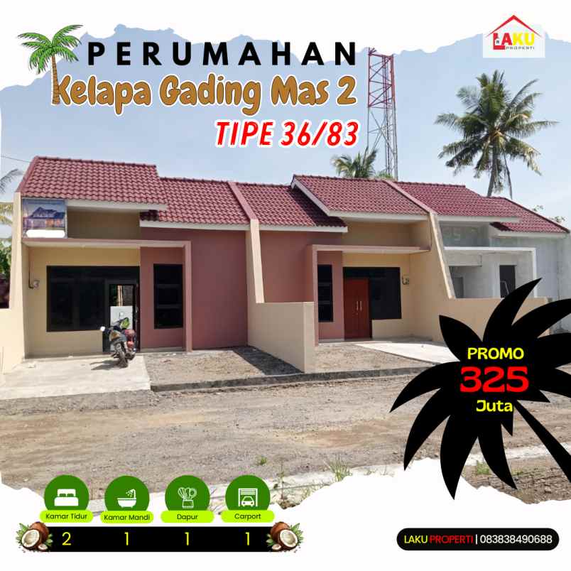 dijual rumah bangetayu wetan kel genuk