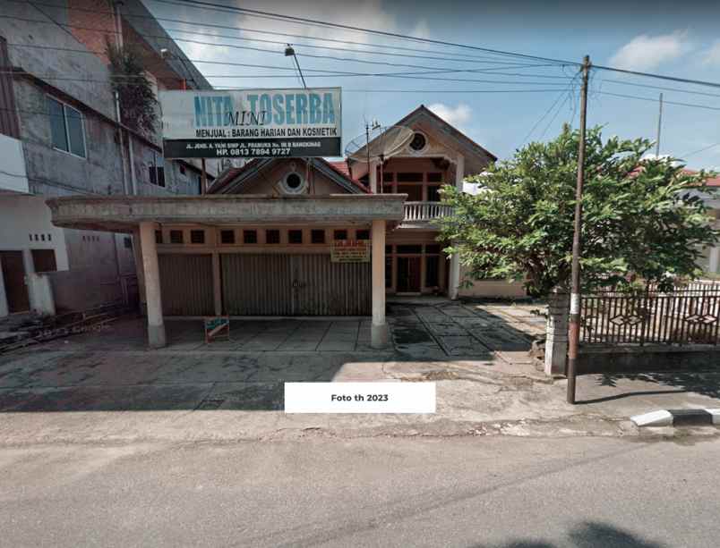 dijual rumah bangunan kedai