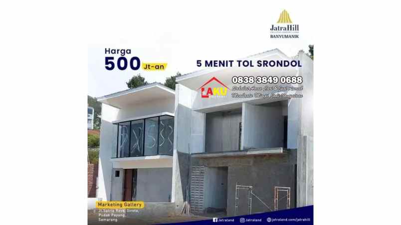 dijual rumah banyumanik semarang kota