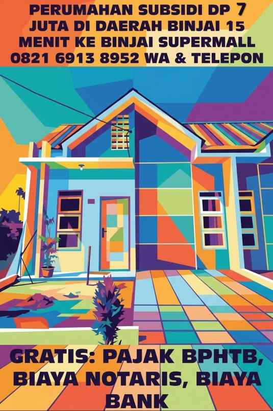 dijual rumah binjai