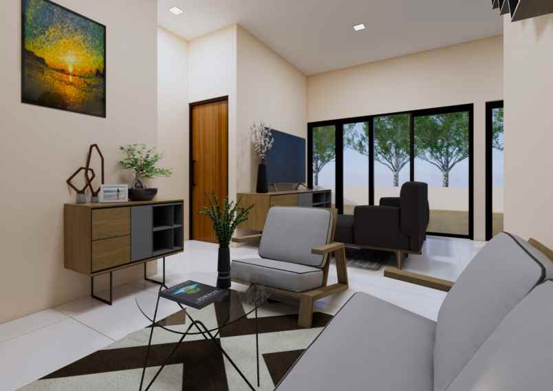 dijual rumah bumi tanjung sari