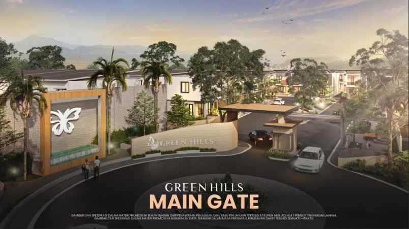 dijual rumah central square garden