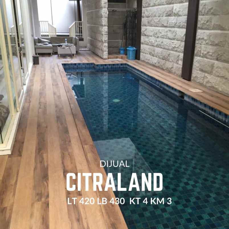 dijual rumah citraland