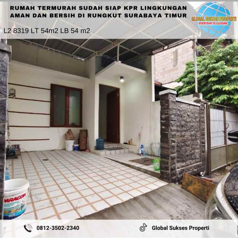 dijual rumah di perum putra bangsa 3